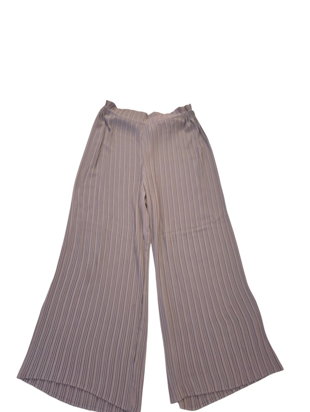 Joie taupe pleated wide leg palazzo pants, M. EUC.